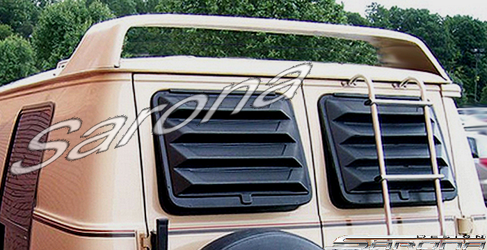 Custom Chevy G10/G20/G30 Van  All Styles Roof Wing (1970 - 2005) - $299.00 (Part #CH-061-RW)